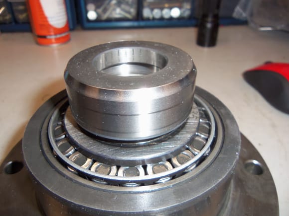  Closer view of the machined sealing surface.