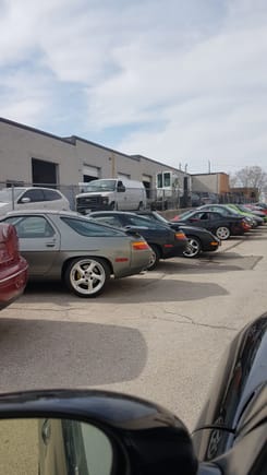 Autoselect Newmarket, Ontario Canada. 3 928's outside and 1 in. Busy as can be...