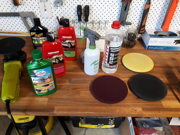 Heres what im using. $100 da polisher is working great!