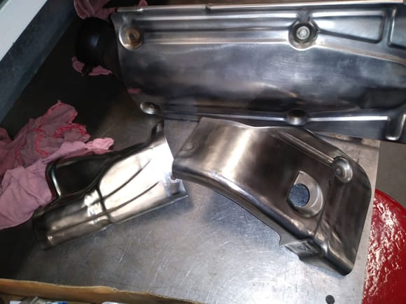 Only worked on each part for about 20 minutes.  The exhaust tip took the most time due to taping and painting.