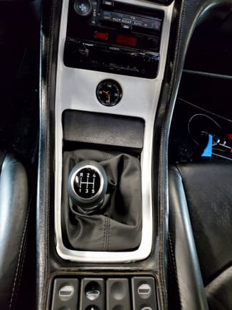 New shift knob and boot