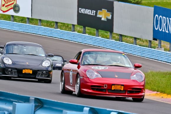 This is WOT coming up the esses at Watkins Glen