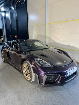 PTS Viola metallic paint from the 30th Anniversary 911