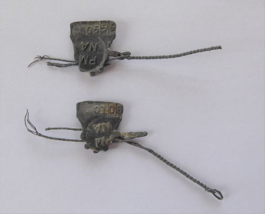 Here are the engine seals from 556, all of the racecars had their engines sealed along with the 4  parts car.