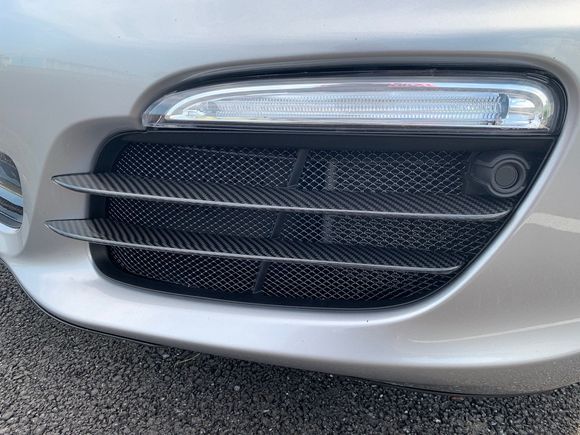 Porsche 981 Boxster front radiator grilles www.radiatorgrillstore.com