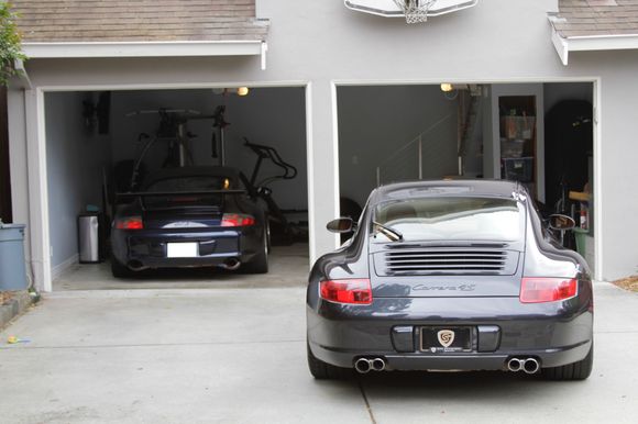 One on the left is midnight blue