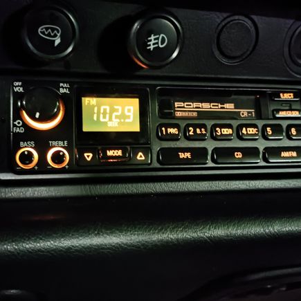 Model CR-1 AM/FM Stereo Cassette Radio.