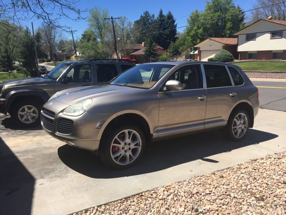 My new 2005 Cayenne Turbo with 110K miles! 
So excited!!!!