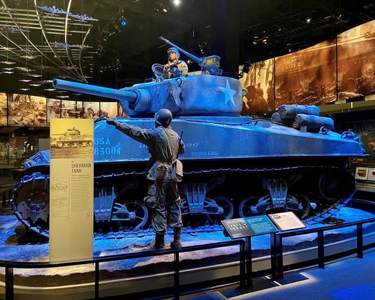 Cobra King. THE first tank to enter Bastogne in relief of the 101st Airborne.