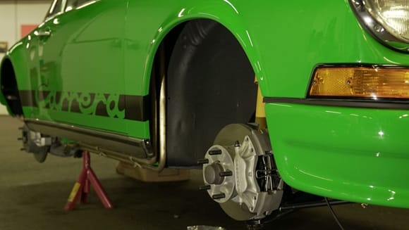 Kermit is got some restored brakes
