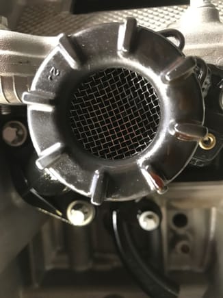 Nothing in the oil pickup filter