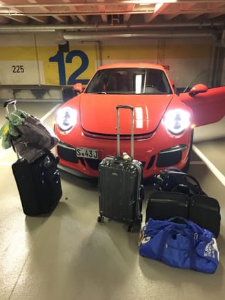 Luggage for 10-days in Europe