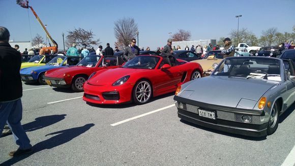 Here is mine at the show at Hershey where it took 3rd in the mid engine group (peoples choice).