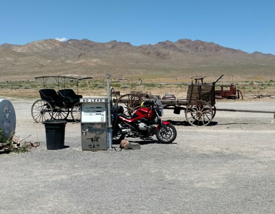 Route 50 in Nevada. Only gas for around 75 miles..
