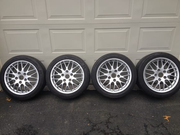 Picked up some 17* BBS Wheels for winter shoes