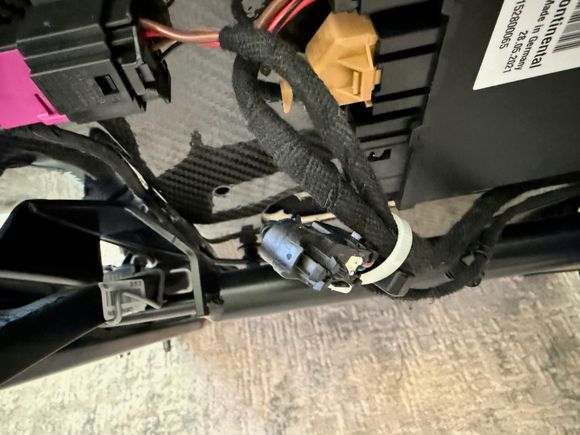 seat position sensor added
