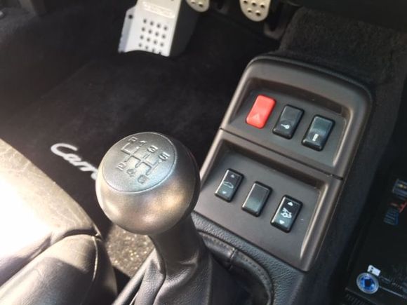 Recovered Center console buttons and shifter