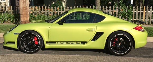 Peridot Cayman R - my first Porsche love and the ONLY one I regret selling! 