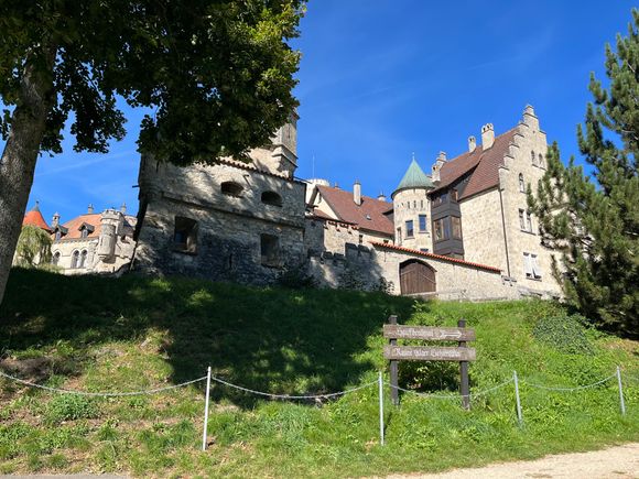 Approaching Lichtenstein Castle - 1