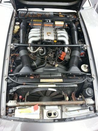 Engine bay..