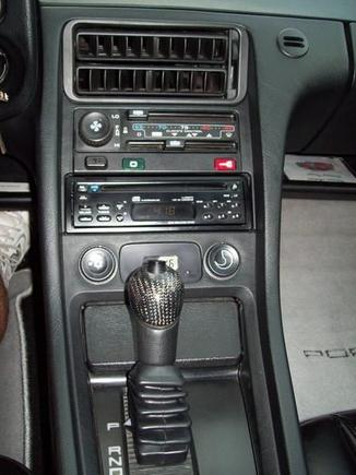 carbon fiber gear shift knob