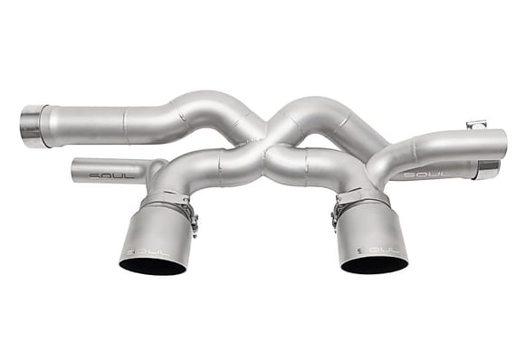 Soul Performance Products 991.1 Center Muffler Bypass X-pipe