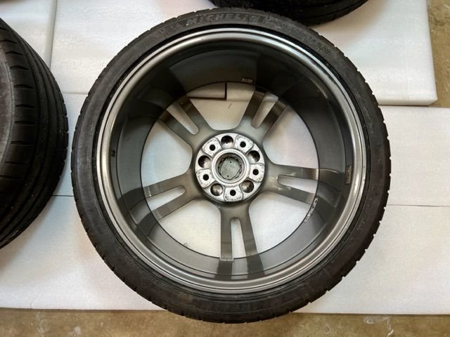 Wheels and Tires/Axles - Rare Porsche OEM 997 Turbo II wheels, Center caps, Michelin PS4S tires & TPMS - Used - 1999 to 2023 Porsche 911 - Arlington, VA 22207, United States