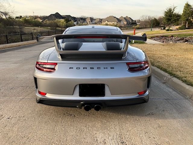 2018 Porsche GT3 - Excellent 2018 GT3 4.0/ Manual - Used - VIN WP0AC2A90JS174919 - 4,900 Miles - 6 cyl - 2WD - Manual - Coupe - Silver - Dallas, TX 75209, United States