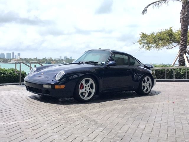 1996 Porsche 911 - 1996 911 (993) Carrera 4S Turbo Tail Coupe Wide Body - Used - VIN WP0AA2996TS321502 - 87,803 Miles - 6 cyl - 4WD - Manual - Coupe - Blue - Miami Beach, FL 33141, United States