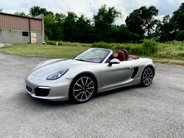 2013 Porsche Boxster - 2013 Boxster S Manual Platinum/Full Red Leather Chrono Clean Carfax 25k miles $44k - Used - VIN WP0CB2A86DS134206 - 25,800 Miles - 6 cyl - 2WD - Manual - Convertible - Silver - Pittsburgh, PA 15241, United States