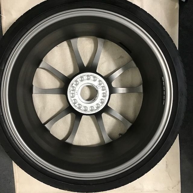 Wheels and Tires/Axles - 991 GT3 OEM wheels in Platinum Satin - Used - 2014 to 2019 Porsche GT3 - Summit, NJ 07901, United States