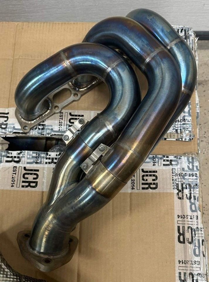 Engine - Exhaust - JCR Inconel Headers for 718 GT4 / Spyder / GTS 4.0 - Used - Lee's Summit, MO 64064, United States