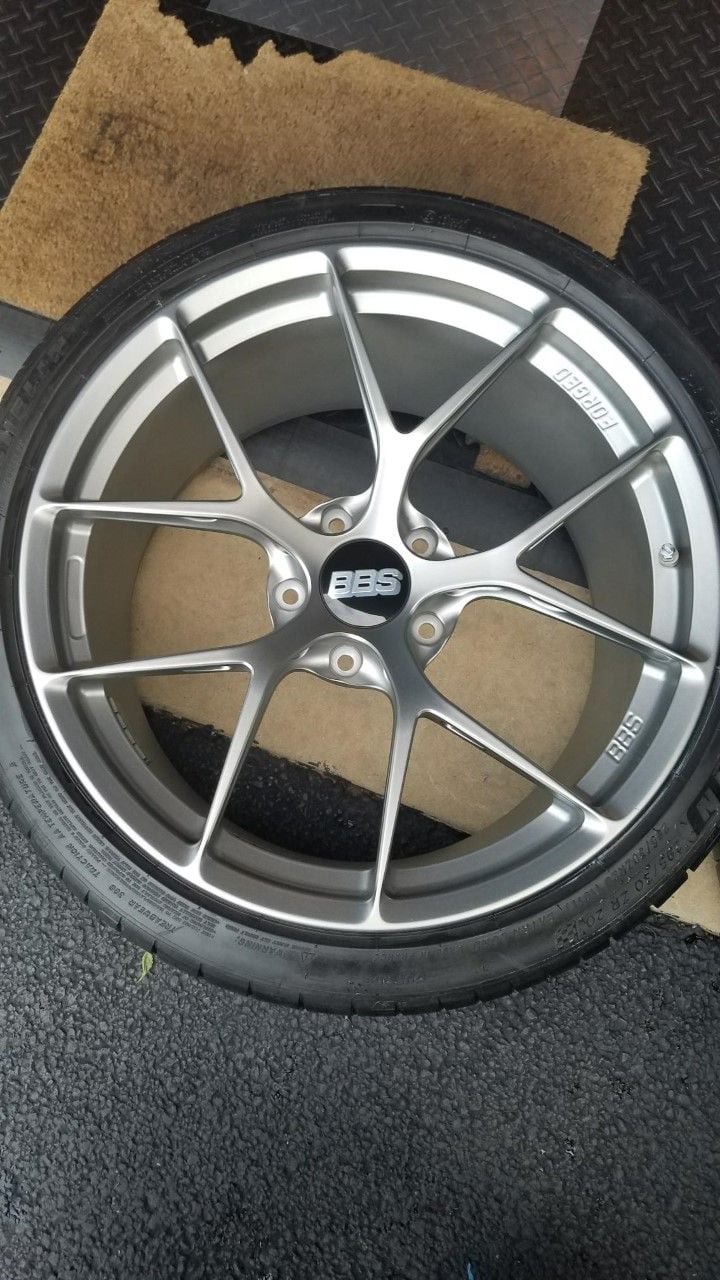 Wheels and Tires/Axles - Complte set | BBS FI-R Wheels | Michelin Pilot Sport 4S and | TPMS - Used - 2016 Porsche Cayman GT4 - 2016 to 2018 Porsche Boxster - Chicago, IL 60120, United States