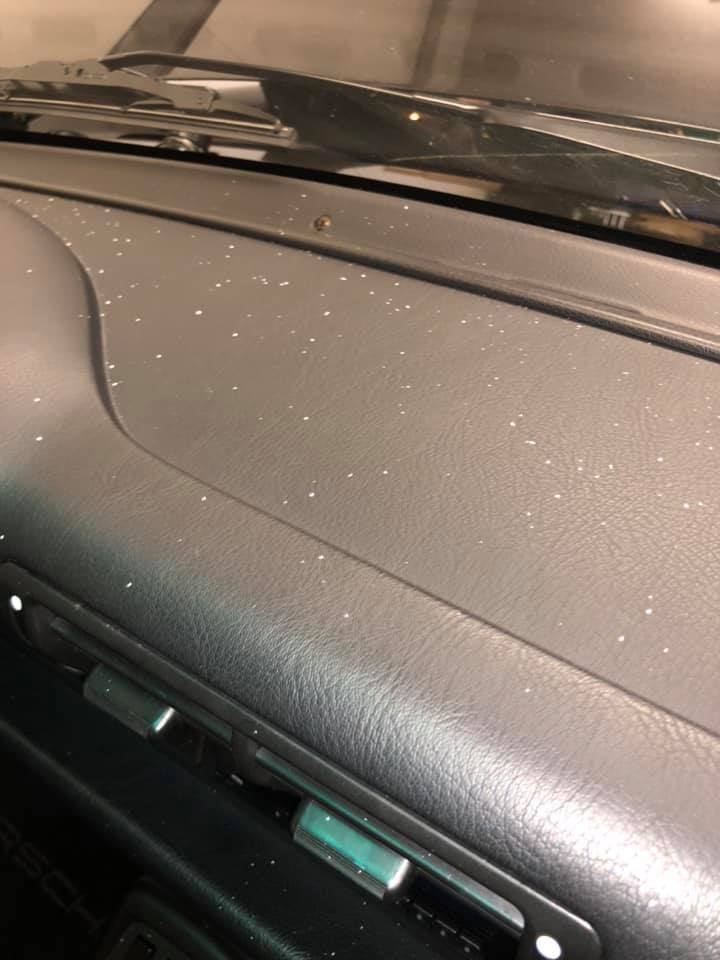 White flakes / particles / dust coming out of the AC vents evaporator