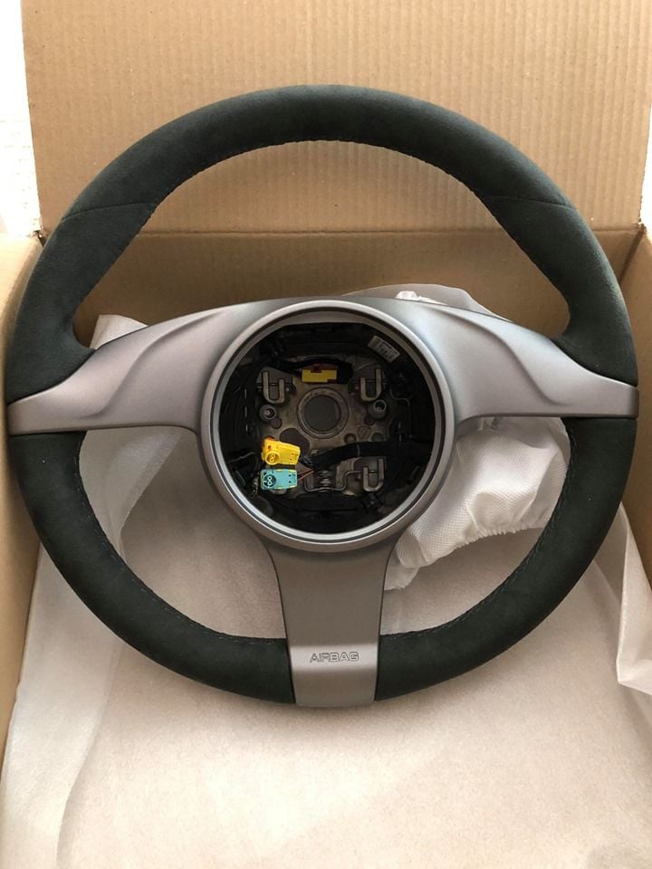 Interior/Upholstery - OEM 997.2 GT3 Steering Wheel in Alcantara-NEW - New - 2010 to 2011 Porsche GT3 - Morgan Hill, CA 95037, United States