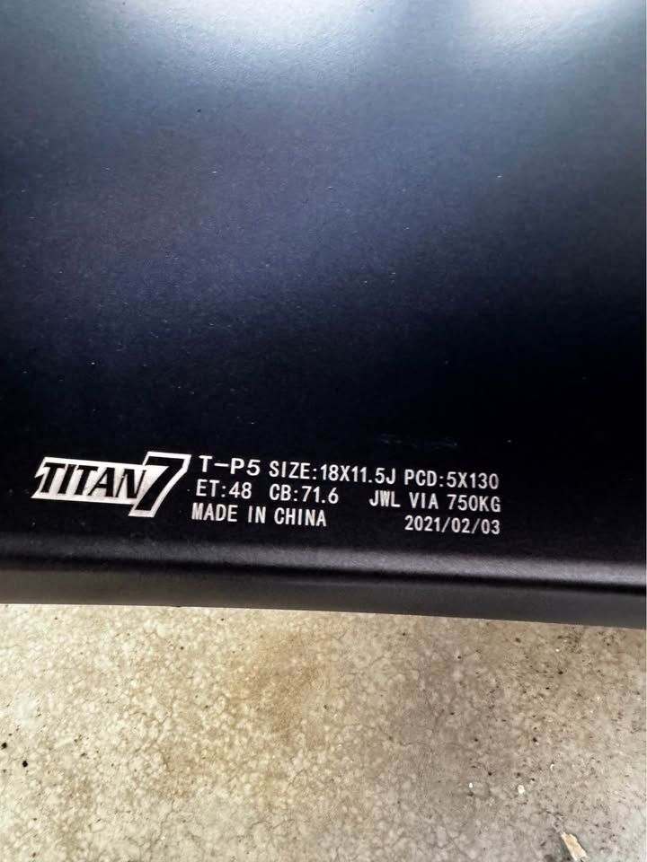 Wheels and Tires/Axles - 18” Titan7 T-P5 Forged Wheels W/Tires - Porsche 993 C2S/C4S/Turbo - New - All Years  All Models - Irvine, CA 92602, United States