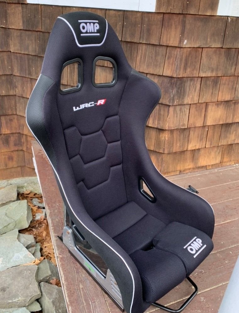 OMP WRCR racing seat like new, with sliders and aluminum side mounts Rennlist Porsche