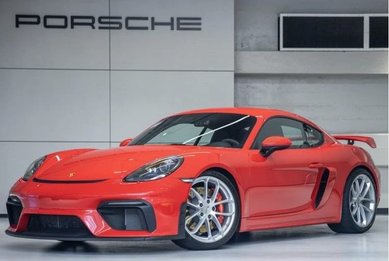 2022 Porsche 718 - 2022 PORSCHE GT4 (BUCKET SEATS & CPO) - Used - VIN WP0AC2A8XNS275401 - 2,999 Miles - 6 cyl - 2WD - Manual - Coupe - Red - San Francisco, CA 94103, United States