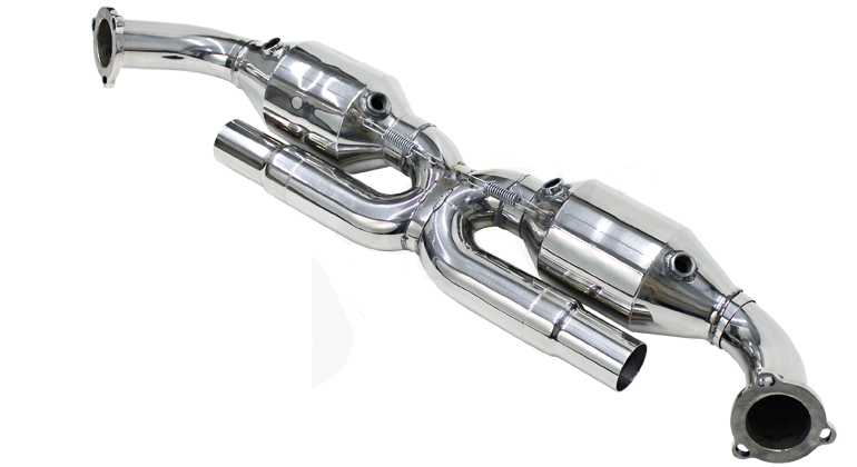 Engine - Exhaust - New 997.1 CARGRAPHIC x-pipe, never installed - New - 2005 to 2008 Porsche 911 - Easton, MD 21601, United States