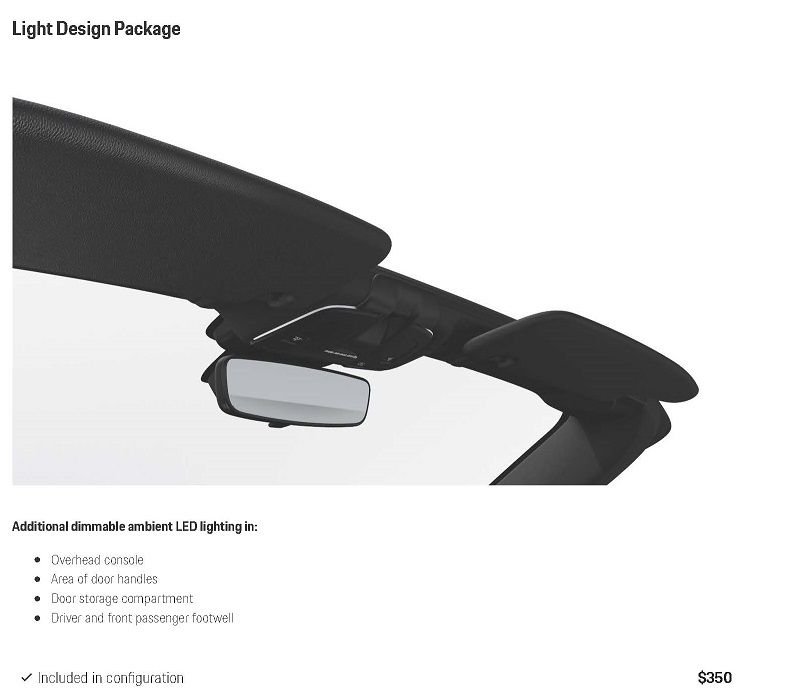 Light Design Package Rennlist Porsche Discussion Forums