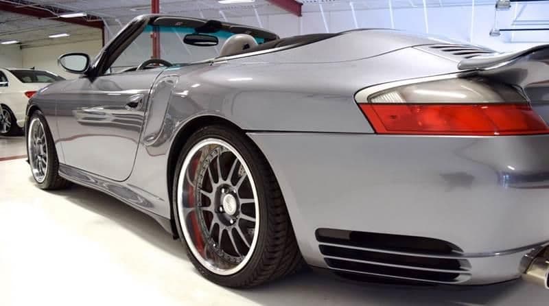2004 Porsche 911 - 2004 996TT Cabriolet Tiptronic - Used - VIN WP0CB29944S676370 - 46,300 Miles - 6 cyl - AWD - Automatic - Convertible - Gray - Charleston, SC 29407, United States
