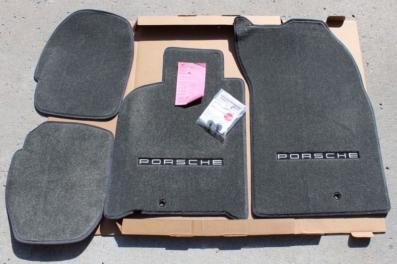 Interior/Upholstery - New: Lloyds floor mats for 993, porsche script, set of 4 - New - 1994 to 1998 Porsche 911 - Calgary, AB T3H4Y1, Canada