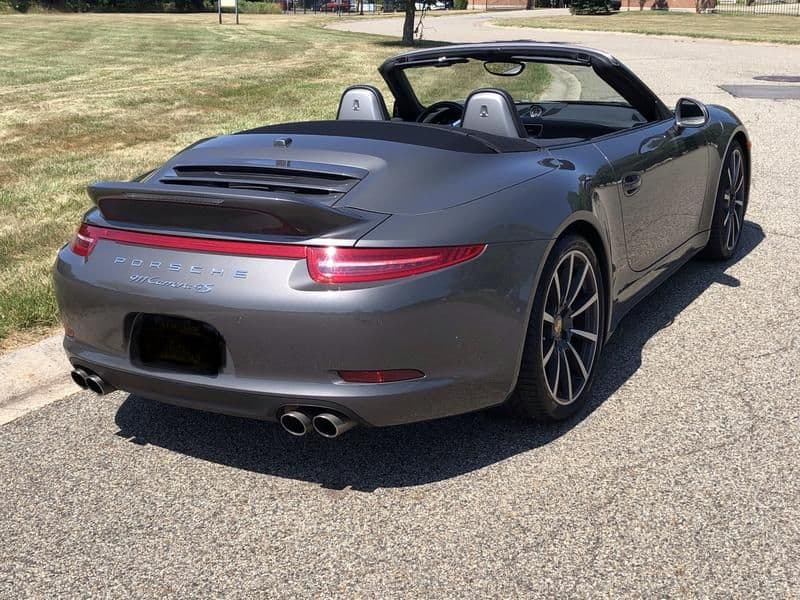 2014 Porsche 911 - 2014 911 Carrera 4S Conv Agate Gray - Manual - 11,500 Miles CPO till 7/2021 - Carplay - Used - VIN WP0CB2A95ES155574 - 12,000 Miles - 6 cyl - 4WD - Manual - Convertible - Gray - Pt Pleasant, NJ 08742, United States