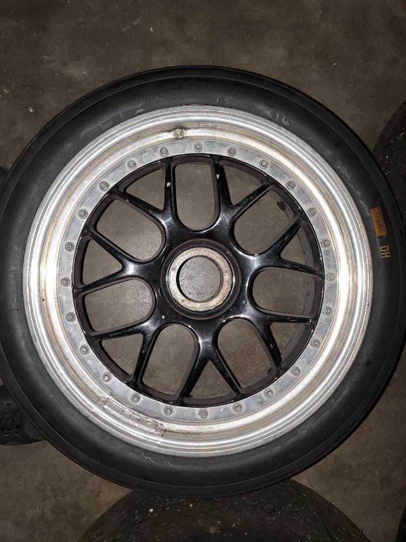 Wheels and Tires/Axles - BBS WHEELS & SLICKS for 997 GT3 CUP CAR - Used - 2006 to 2009 Porsche GT3 - Jupiter, FL 33458, United States