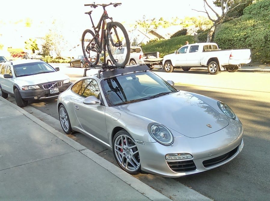 Bike Roof Rack Carbon Fiber Bike Frame Rennlist Porsche Discussion Forums