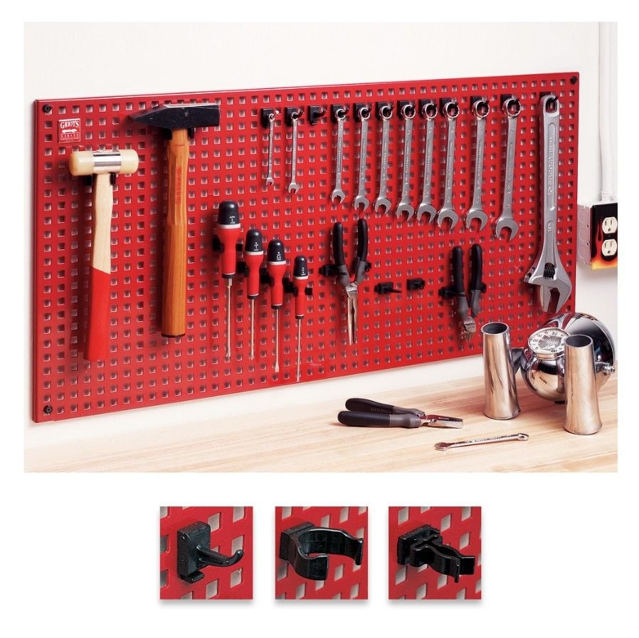 Accessories - Workshop:   Griots Steel Tool wall Panel w/clips  NIB - New - Chandler, AZ 85224, United States