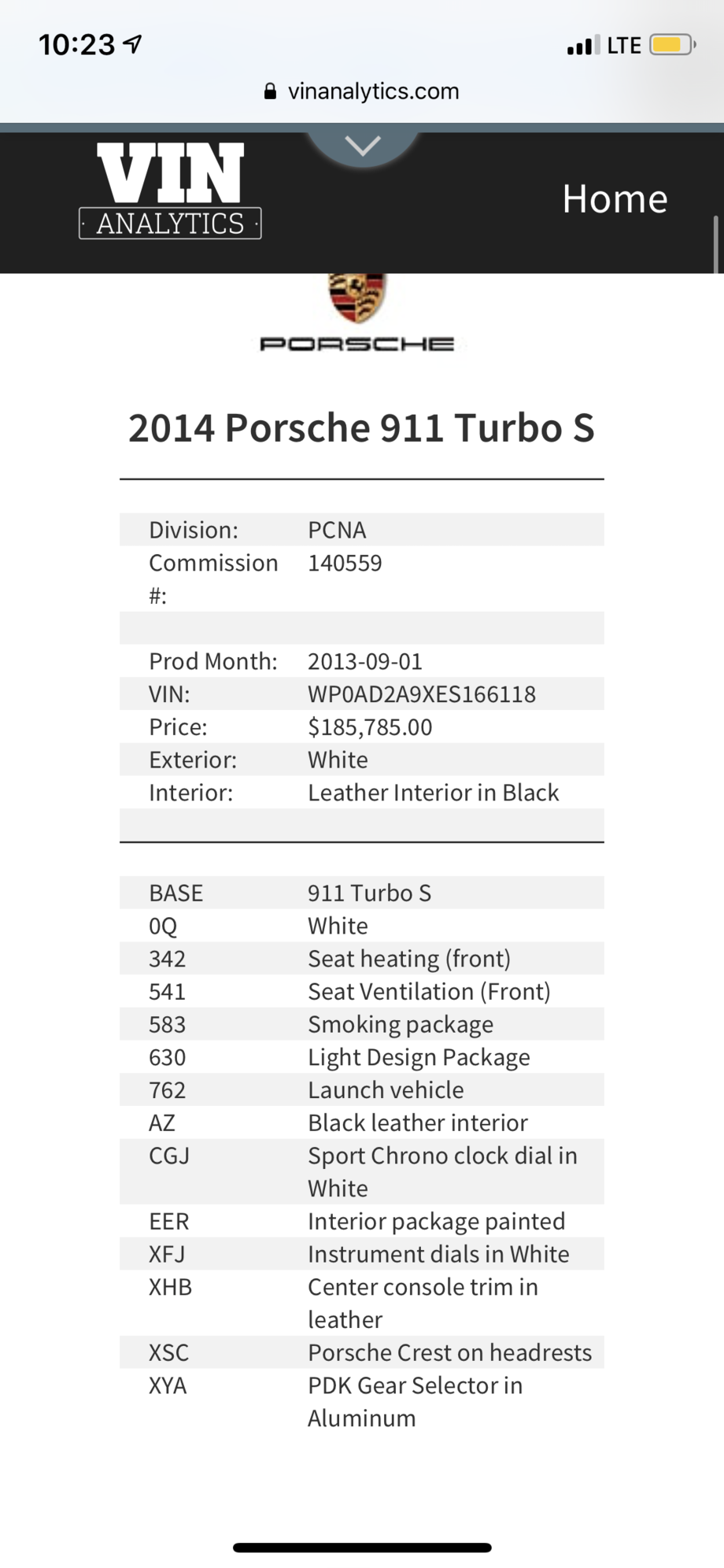 2014 Porsche 911 - CPO 2014 Porsche 911 Turbo S - Used - VIN WP0AD2A9XES166118 - 28,700 Miles - Delmar, DE 19940, United States