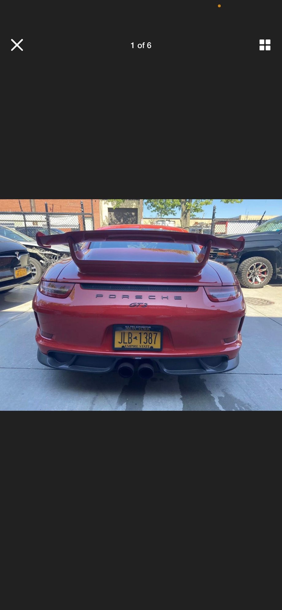 Exterior Body Parts - Akrapovic rear diffuser GT3 - Used - 2015 to 2018 Porsche GT3 - Westbury, NY 11590, United States
