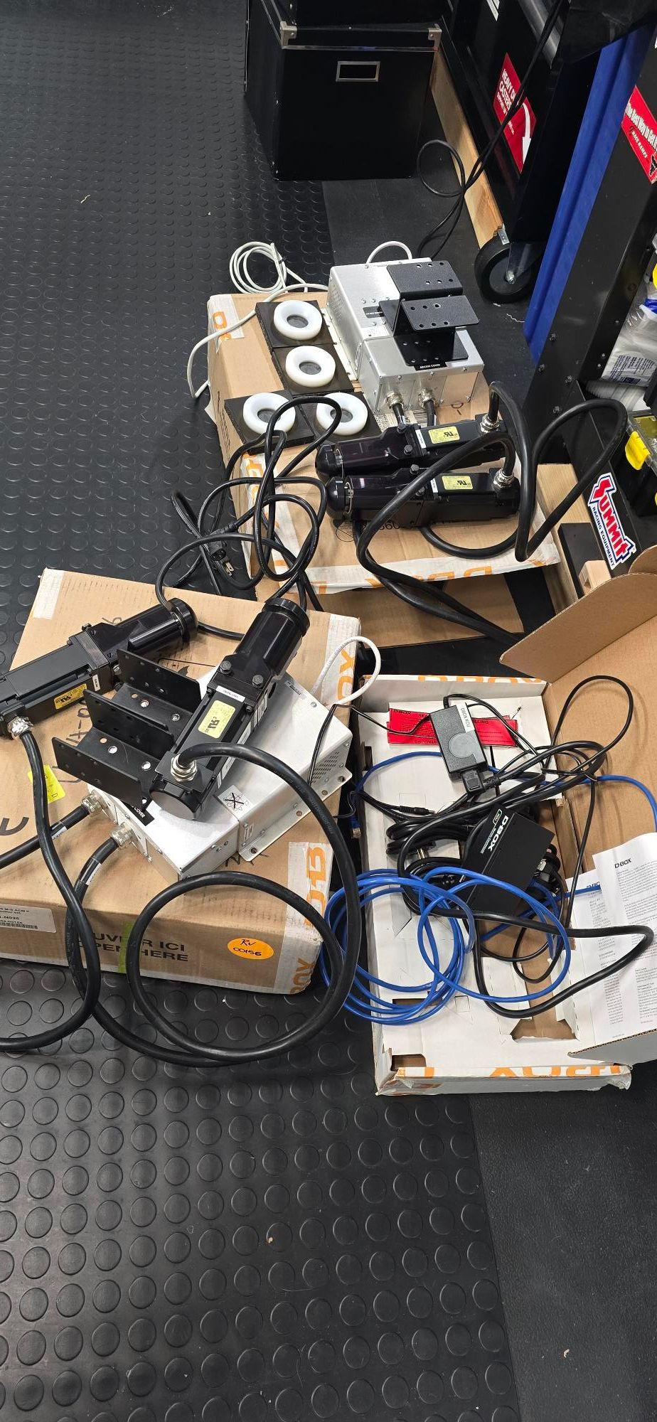 Miscellaneous - D-Box 4250i x 4, Gen 2 Motion actuators for Sim racing with extras - Used - 0  All Models - Hazlet, NJ 07748, United States