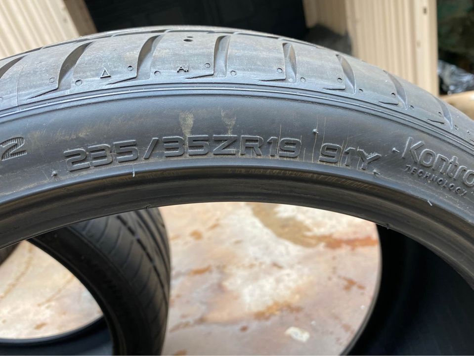 Wheels and Tires/Axles - Hankook Evo2 Tires (2) 235/35/19 95% Tread Left - Used - 0  All Models - Irvine, CA 92612, United States